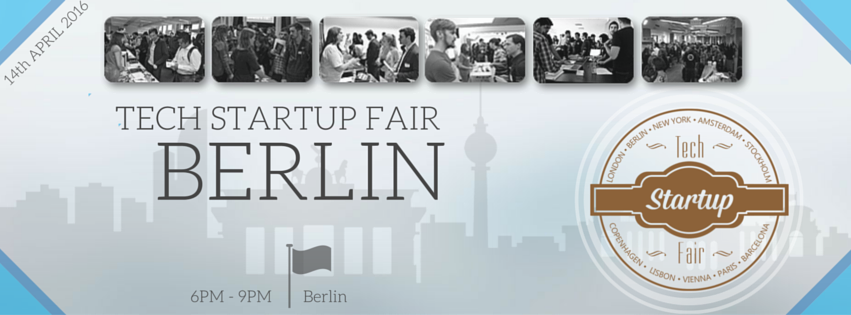Tech Startup Fair Berlin April 2016