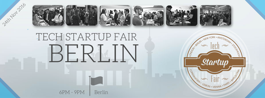 Tech Startup Fair Berlin Nov 2016