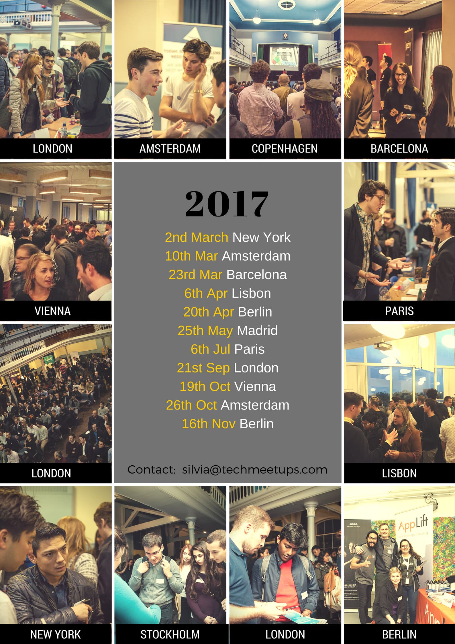 TECH STARTUP JOBS FAIRS 2017