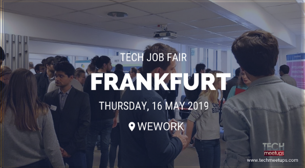 JOIN FRANKFURT TECH JOB FAIR 2019