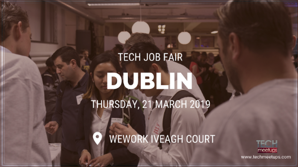 JOIN DUBLIN TECH JOB FAIR 2019