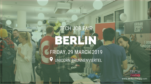 JOIN BERLIN TECH JOB FAIR 2019