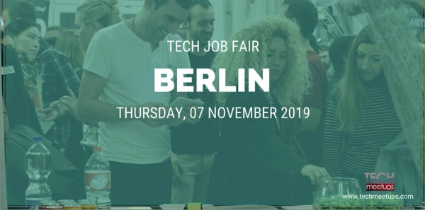 JOIN BERLIN TECH JOB FAIR 2019