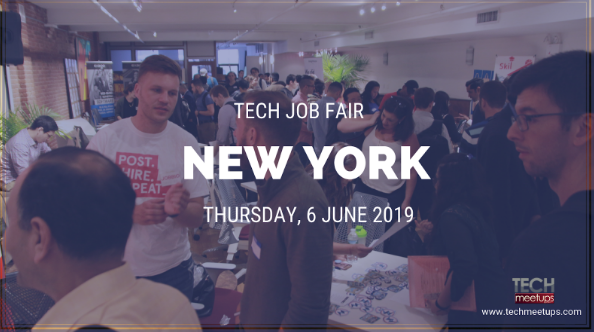 JOIN NEW YORK TECH JOB FAIR 2019