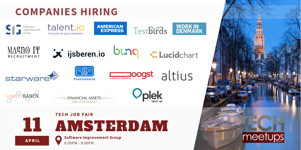 Amsterdam Tech Job Fair 2019