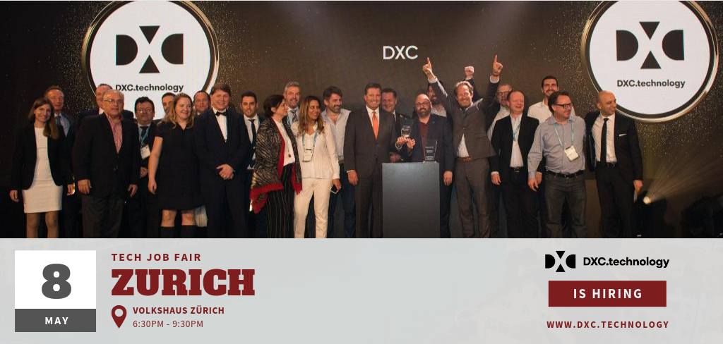 DXCtechnology - Zurich Tech Job Fair 2019