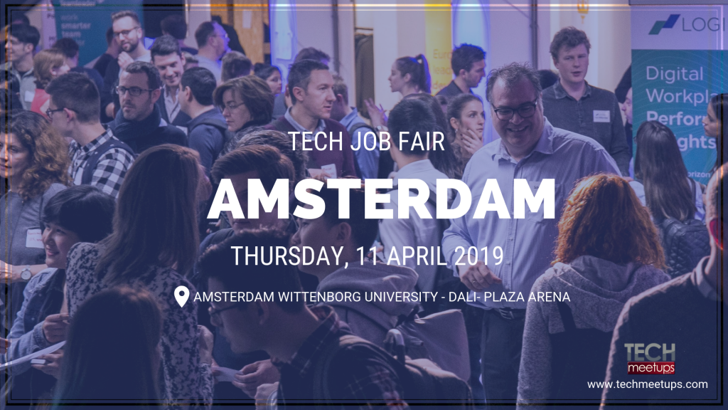 JOIN AMSTERDAM TECH JOB FAIR SPRING 2019