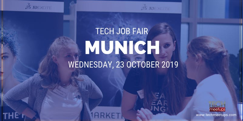 JOIN MUNICH TECH JOB FAIR AUTUMN 2019