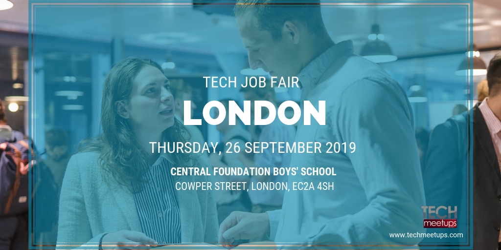 LONDON TECH JOB FAIR AUTUMN 2019