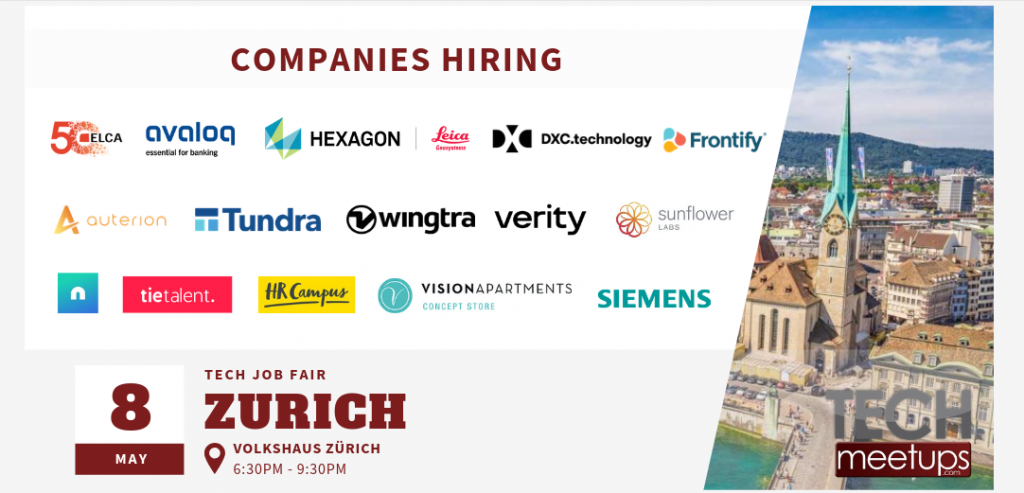 Zurich Tech Job Fair 2019