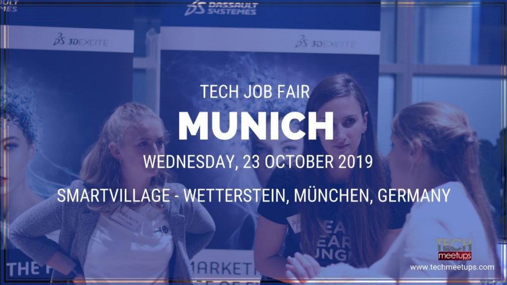 JOIN MUNICH TECH JOB FAIR AUTUMN 2019