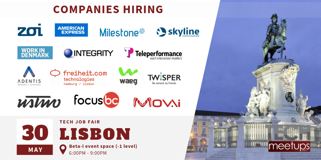 Lisbon Tech Job Fair 2019