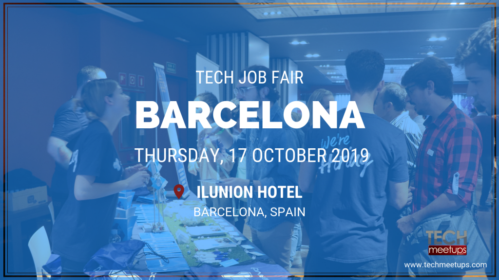 BARCELONA TECH JOB FAIR AUTUMN 2019