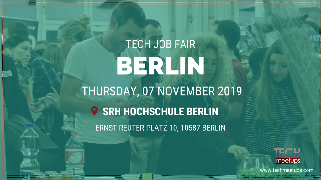 BERLIN TECH JOB FAIR AUTUMN 2019