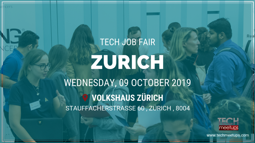 ZURICH TECH JOB FAIR AUTUMN 2019