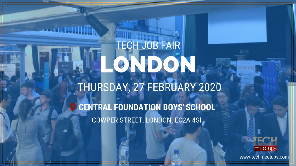 LONDON TECH JOB FAIR SPRING 2020