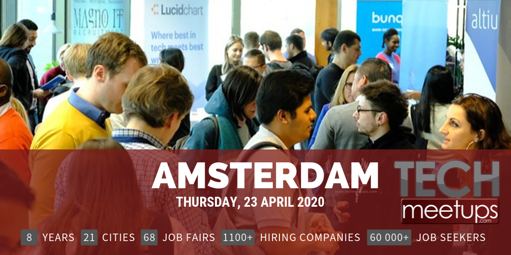 AMSTERDAM TECH JOB FAIR SPRING 2020