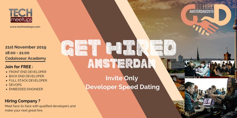 Get Hired Amsterdam 2019