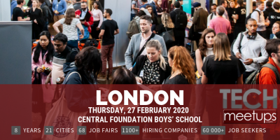 LONDON TECH JOB FAIR SPRING 2020