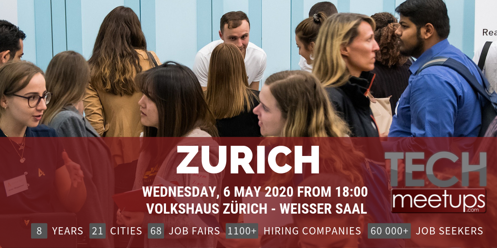 ZURICH TECH JOB FAIR SPRING 2020