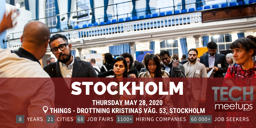 STOCKHOLM TECH JOB FAIR SPRING 2020
