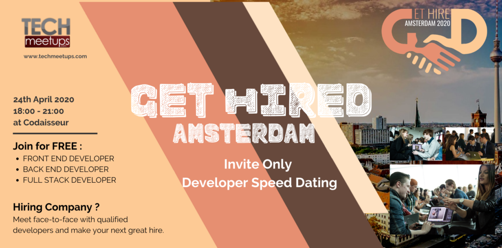 GET HIRED AMSTERDAM 2020