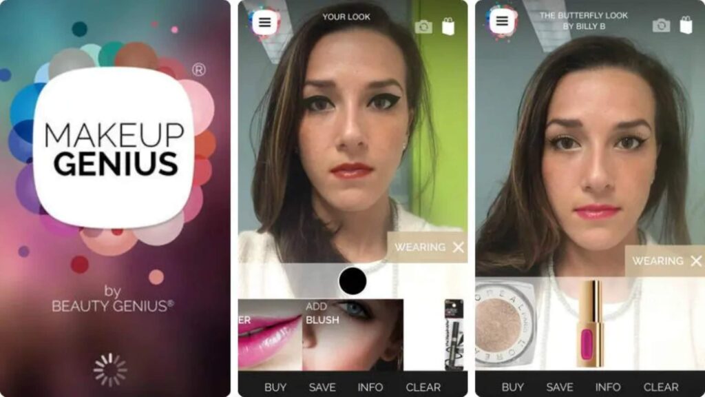 L’Oreal’s Makeup Genius App
